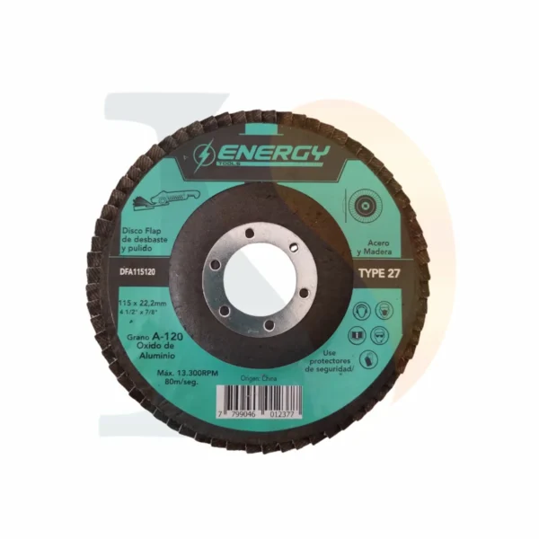 DISCO FLAP 115 G120 ENERGY